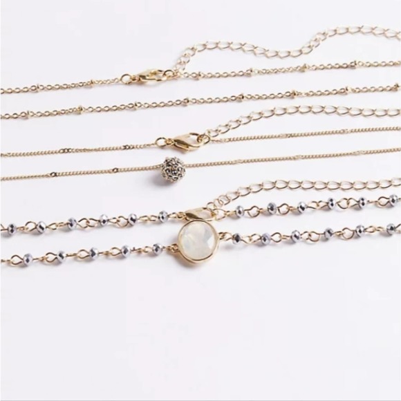 torrid Jewelry - TORRID OPAL CHOKER SET OF 3 - GOLD TONE